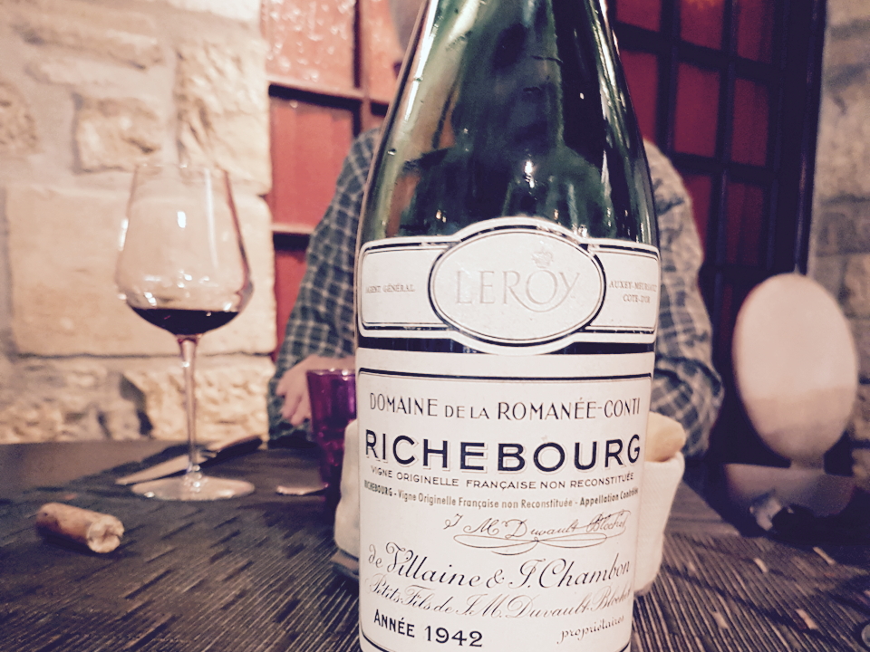 Cellar Favorite: 1942 Domaine de la Romanée-Conti Richebourg
